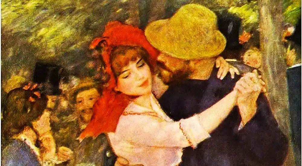Le Bal à Bougival Auguste Renoir