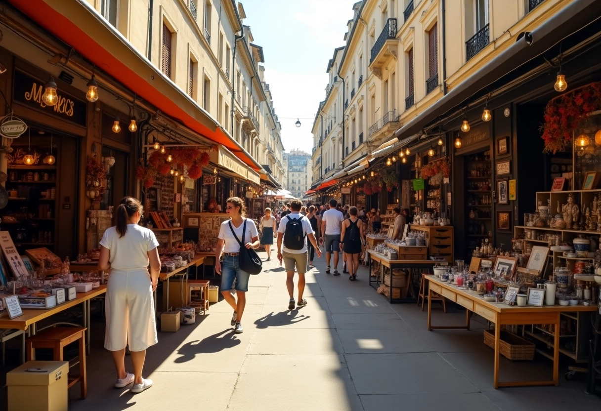 marché aux puces