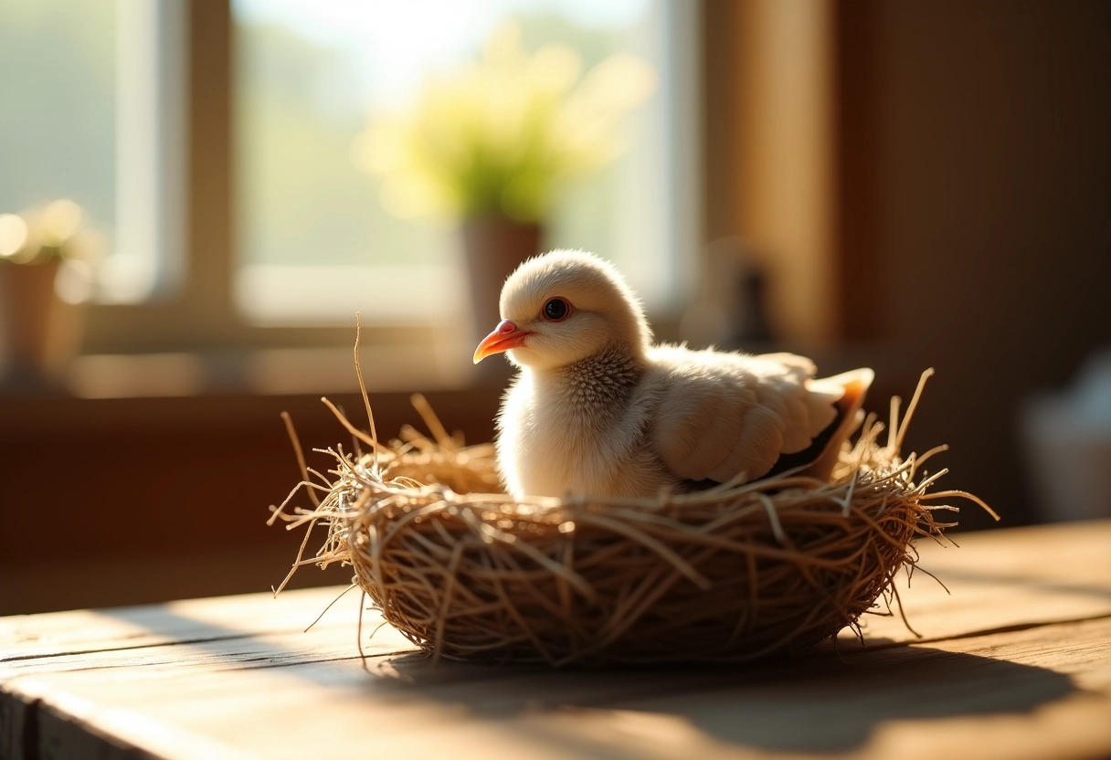 bébé pigeon